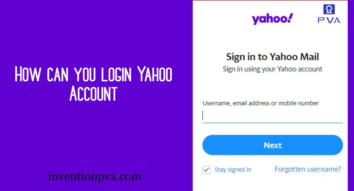 How can you login Yahoo Account