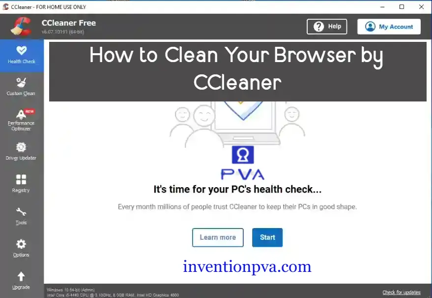 How to Clean Your Browser with CCleaner
